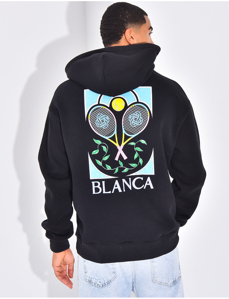 Sweat à capuche "Blanca"