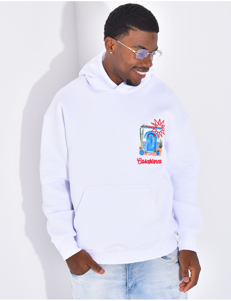Sweat à capuche "Casablanca"
