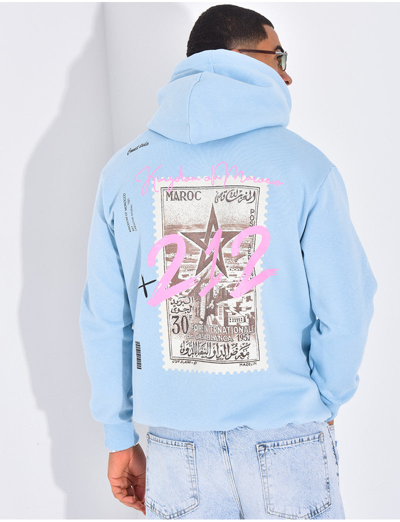 Sweat à capuche "Maroc 212"