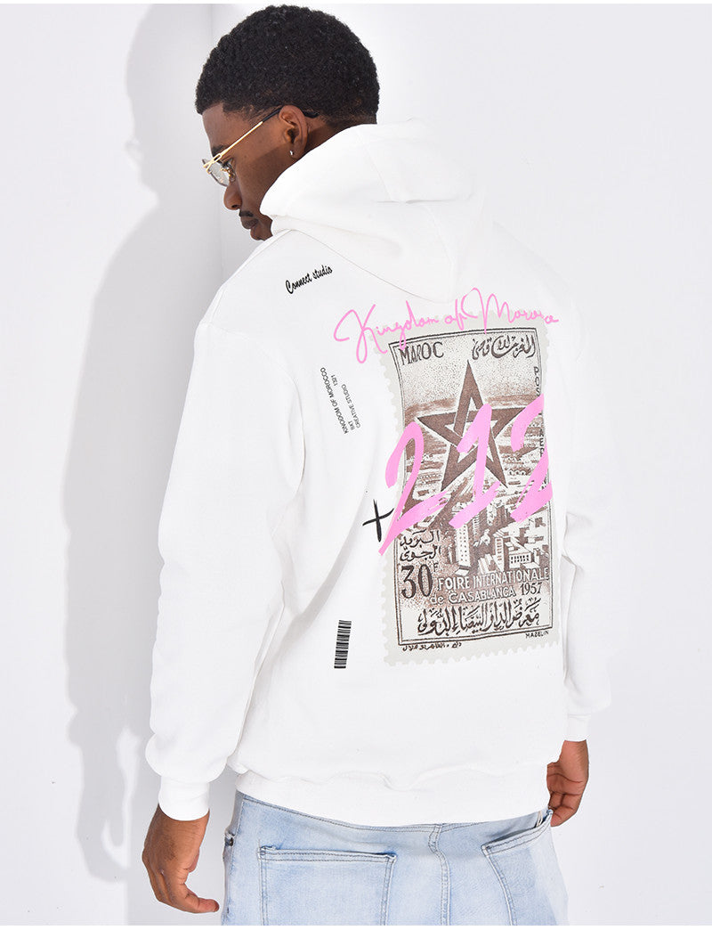 Sweat à capuche "Maroc 212"