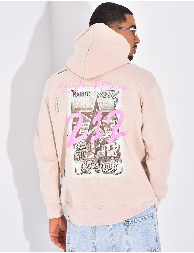 Sweat à capuche "Maroc 212"