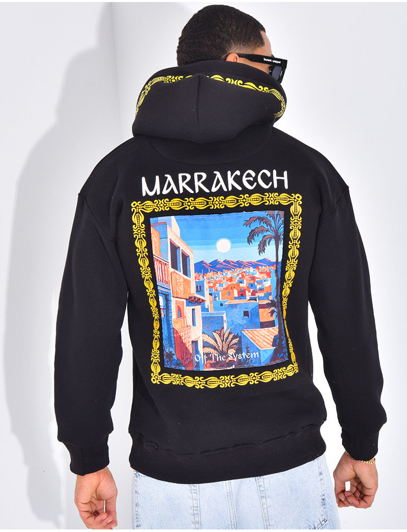 Sweat à capuche "Marrakech"