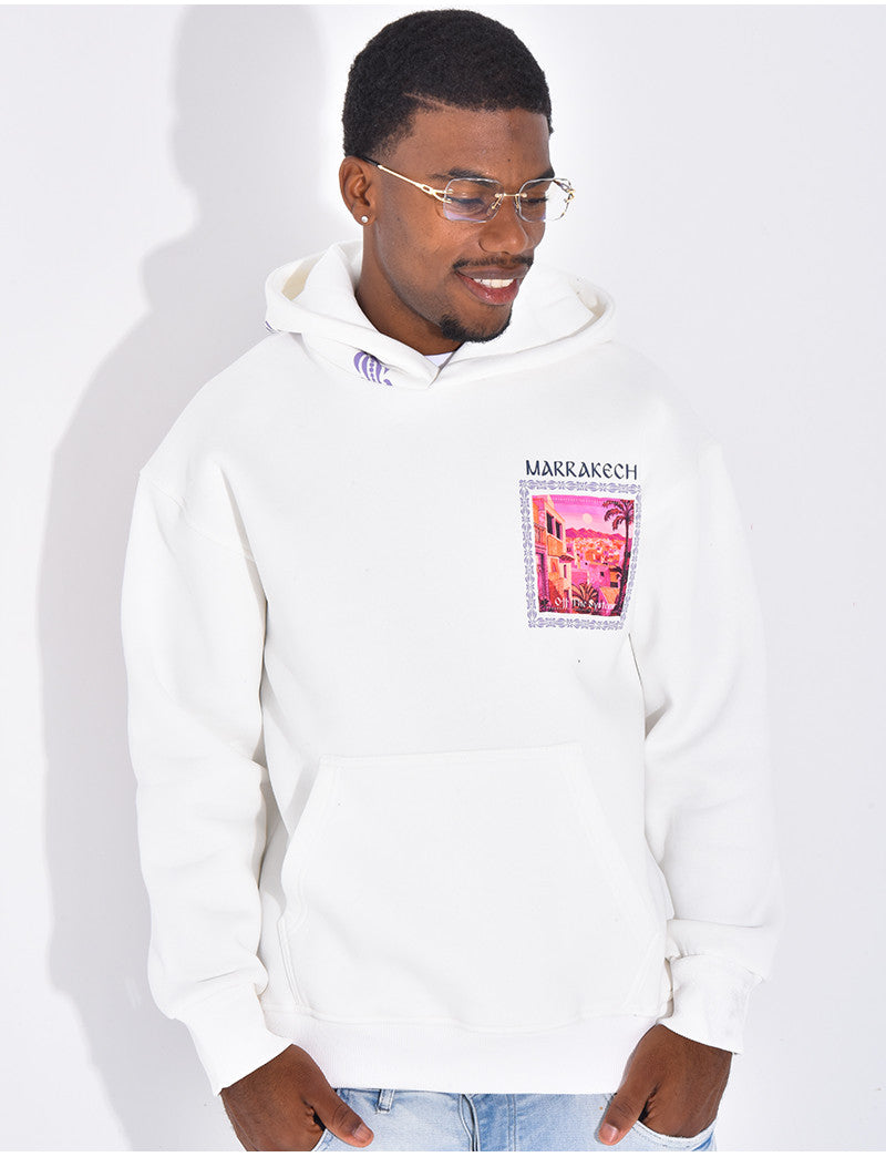Sweat à capuche "Marrakech"