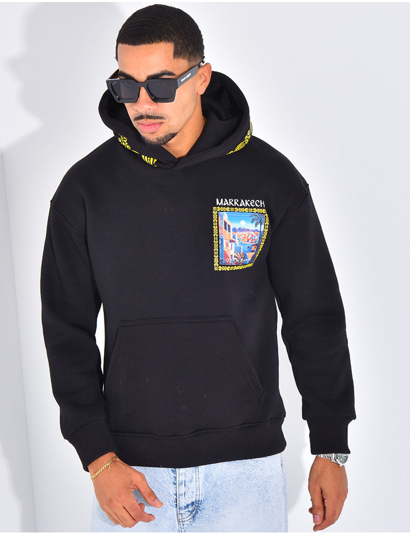 Sweat à capuche "Marrakech"