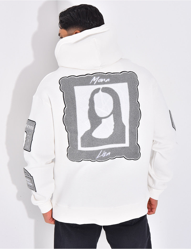 Sweat à capuche "Mona Lisa"