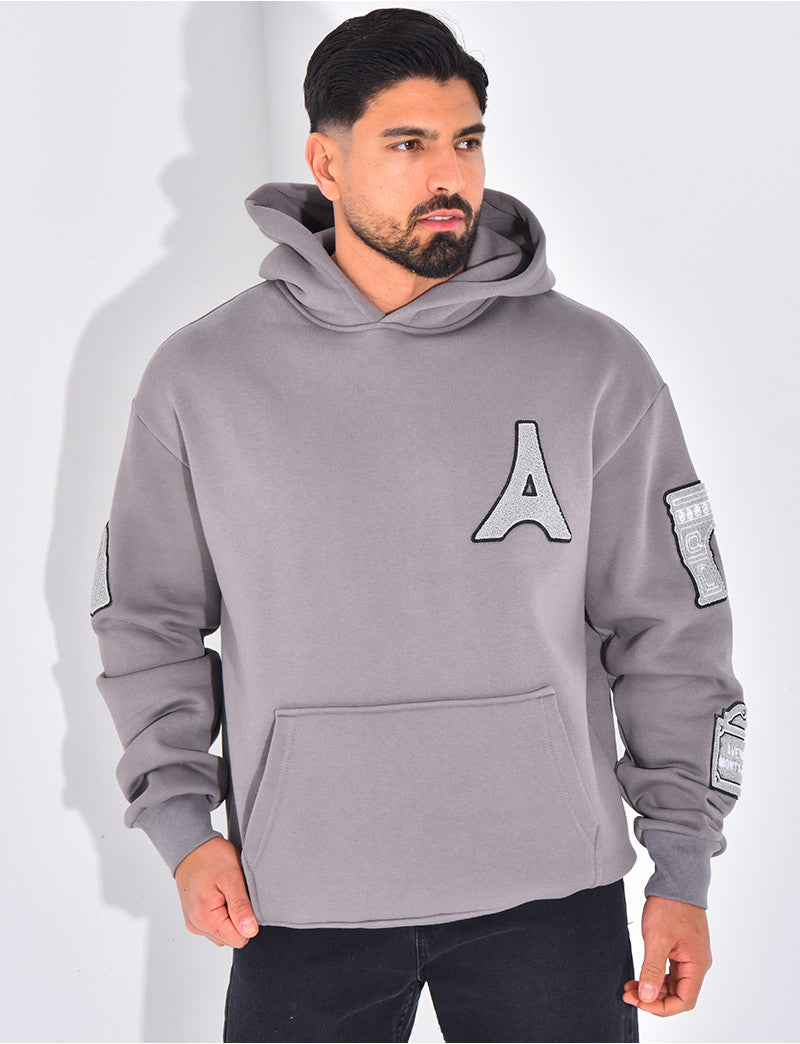 Sweat à capuche "Mona Lisa"