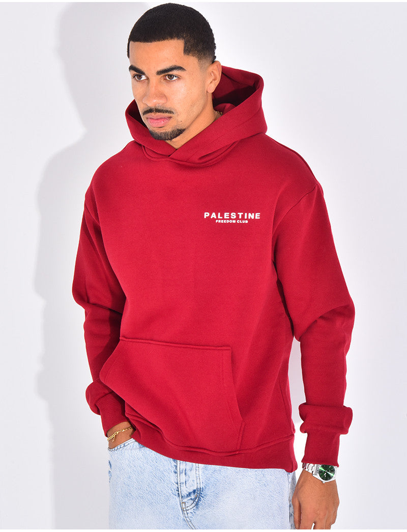 Sweat à capuche "Palestine"