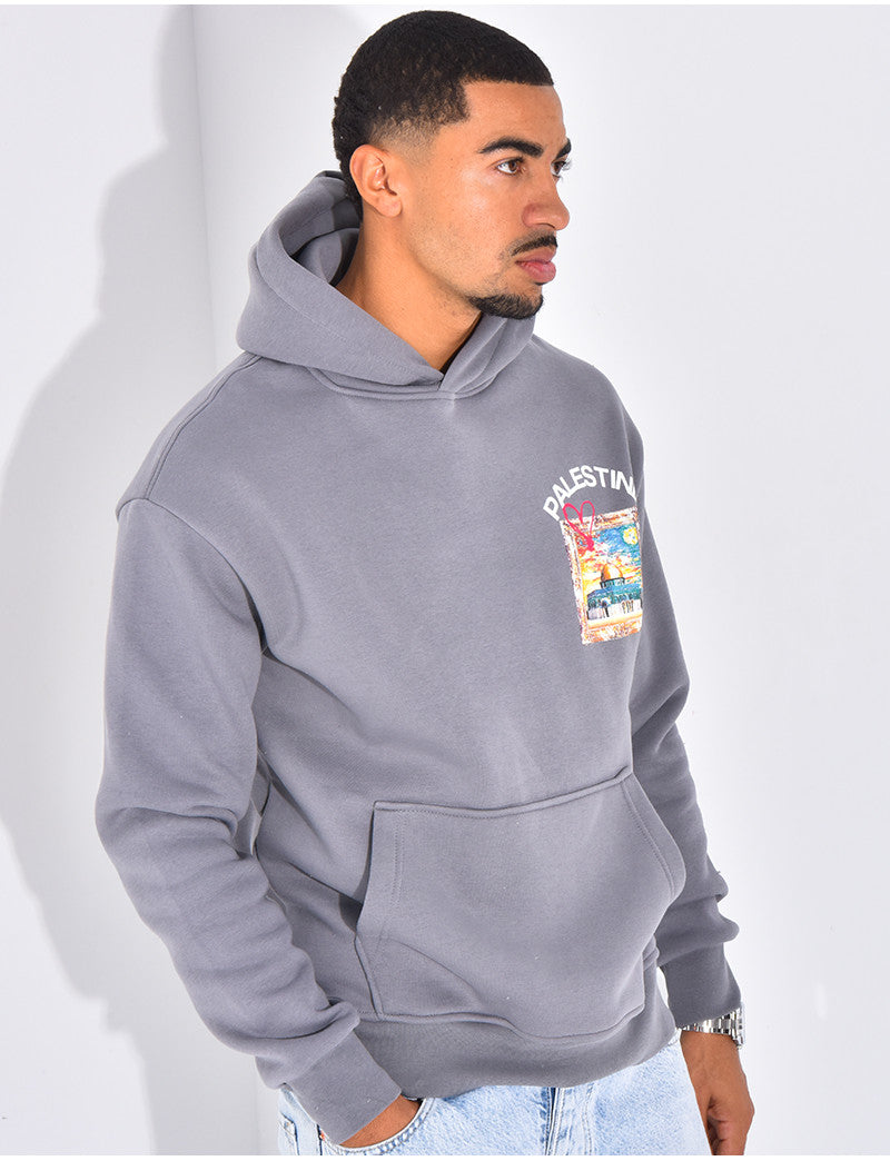 Sweat à capuche "Palestine"