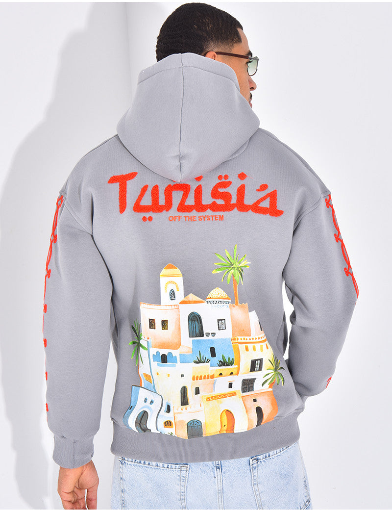 Sweat à capuche "Tunisia"