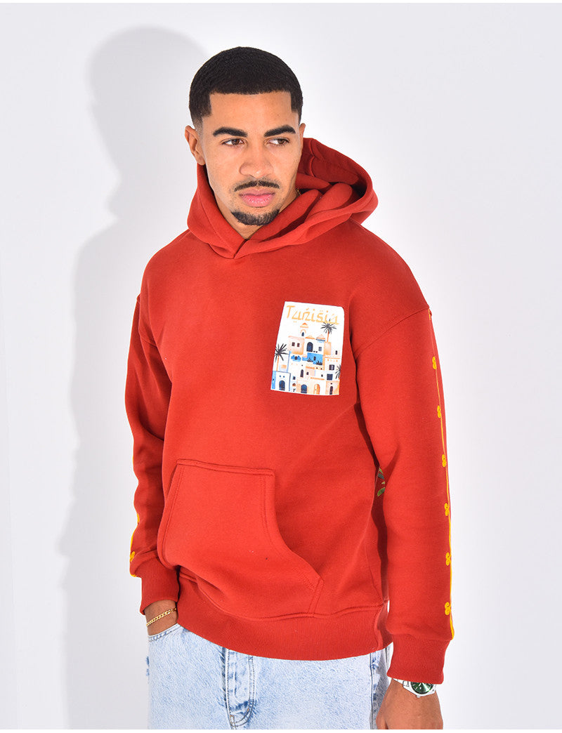Sweat à capuche "Tunisia"