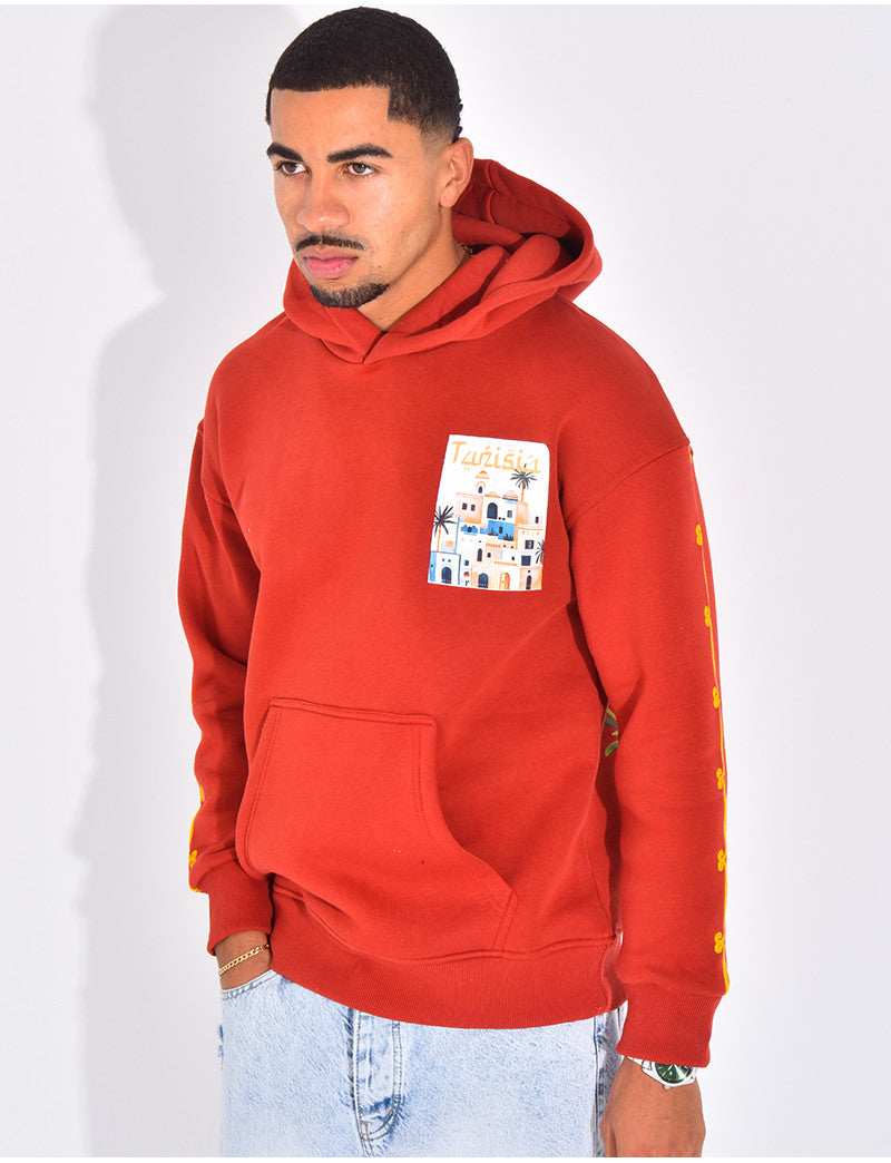Sweat à capuche "Tunisia"