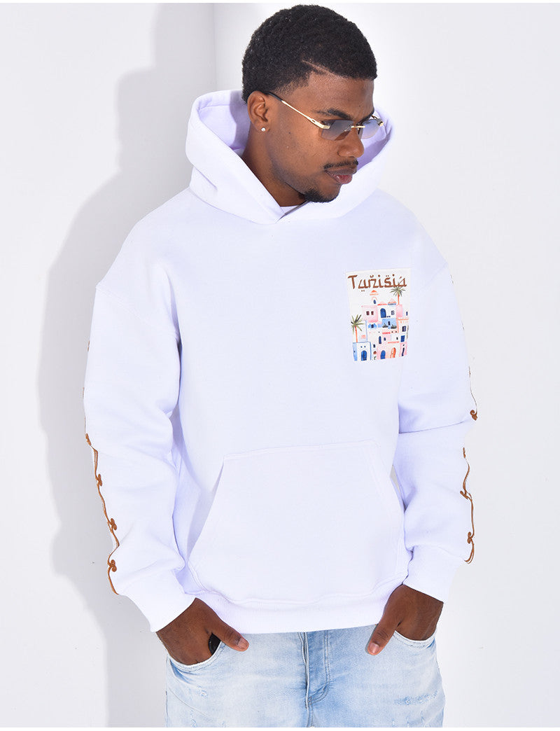 Sweat à capuche "Tunisia"