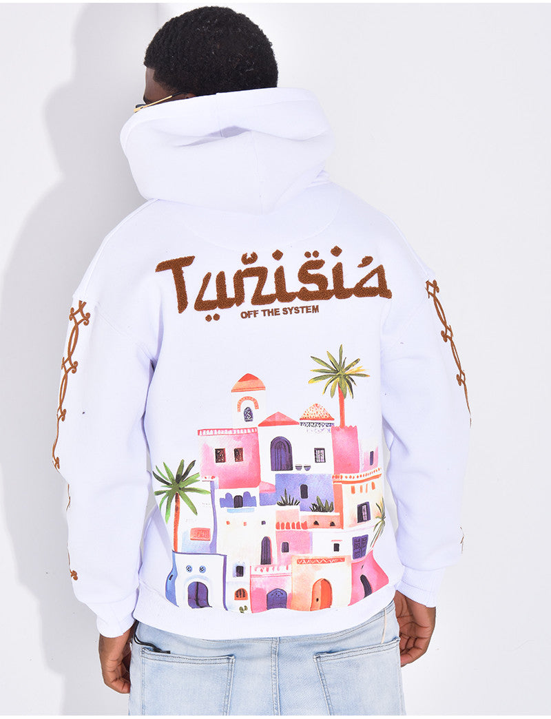 Sweat à capuche "Tunisia"