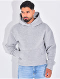 Sweat molletonné uni