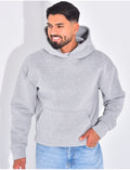 Sweat molletonné uni