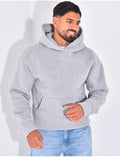 Sweat molletonné uni