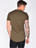T-shirt à bandes