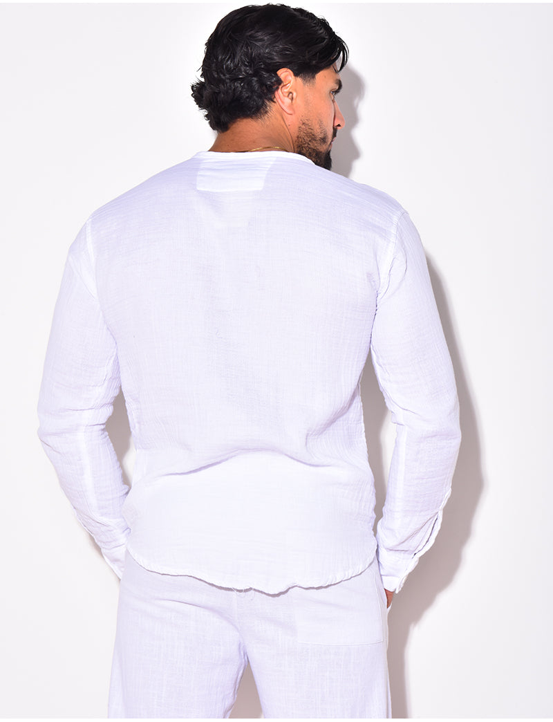 T-shirt à boutons