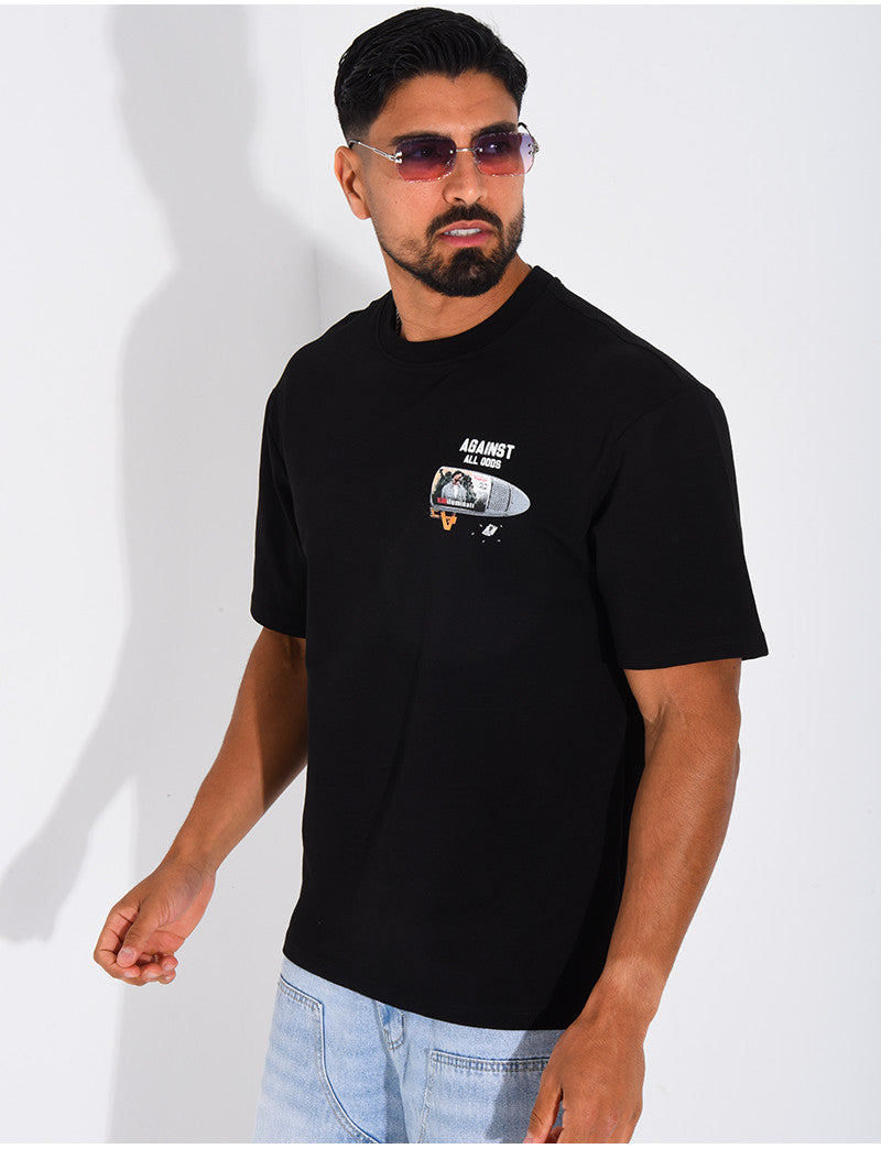 T-shirt "Against all odds" Tupac