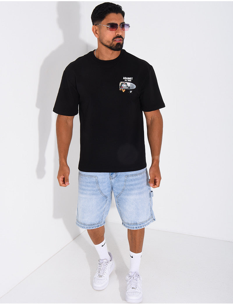 T-shirt "Against all odds" Tupac