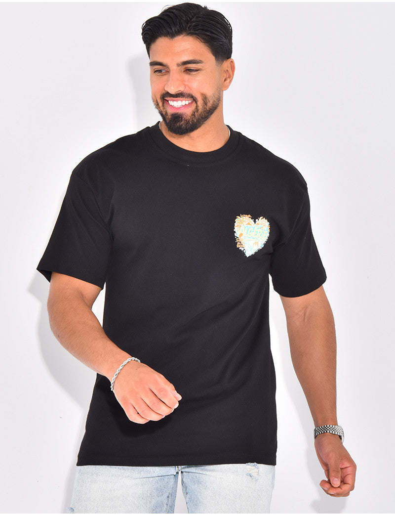 T-shirt "Algérie fière de mes racines"