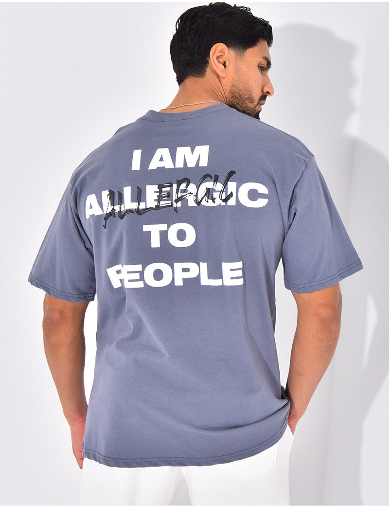 T-shirt "Allergic"