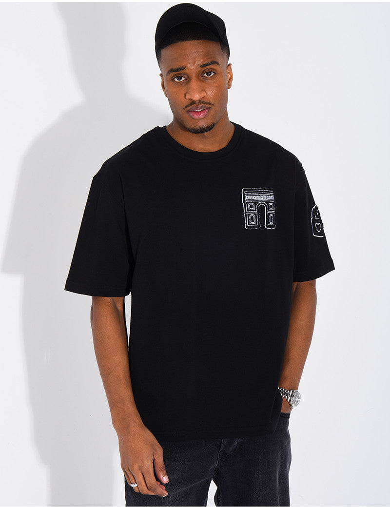 T-shirt avec arc de triomphe