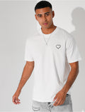 T-shirt avec coeur