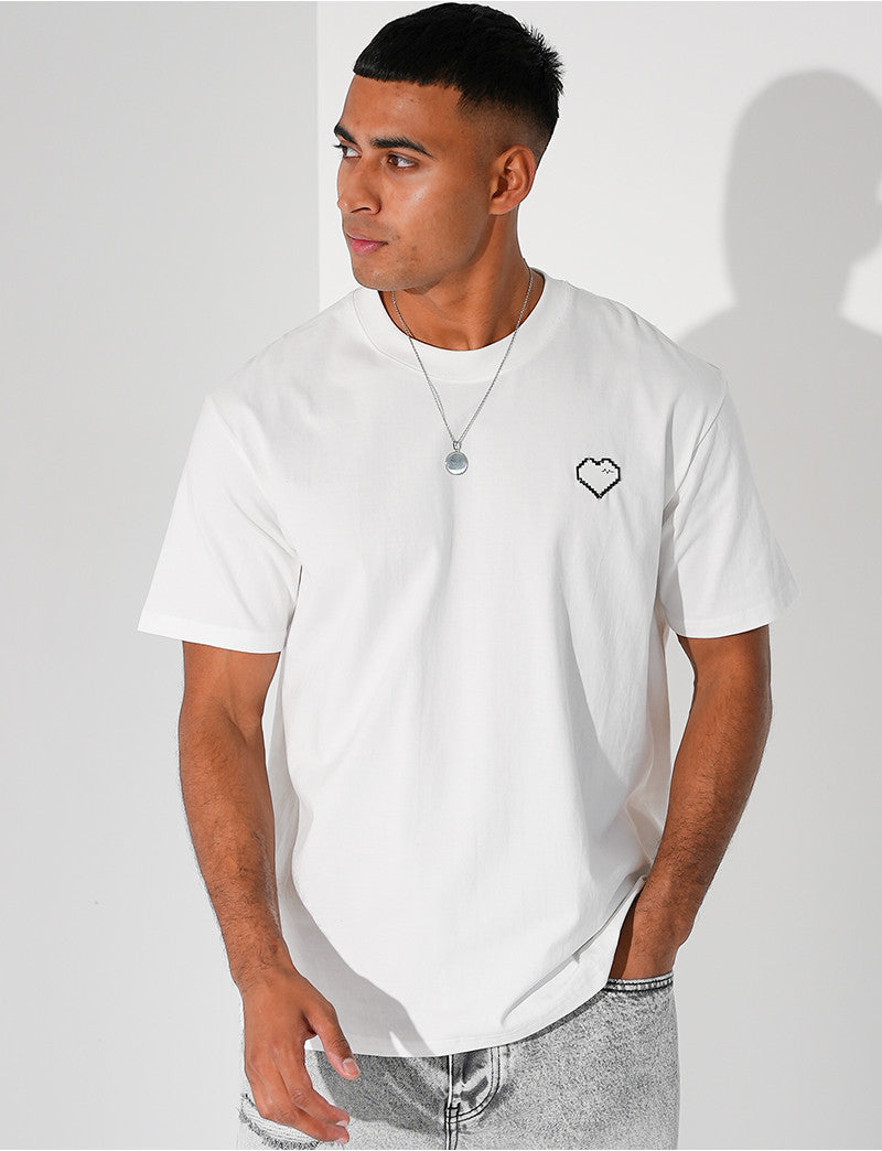T-shirt avec coeur