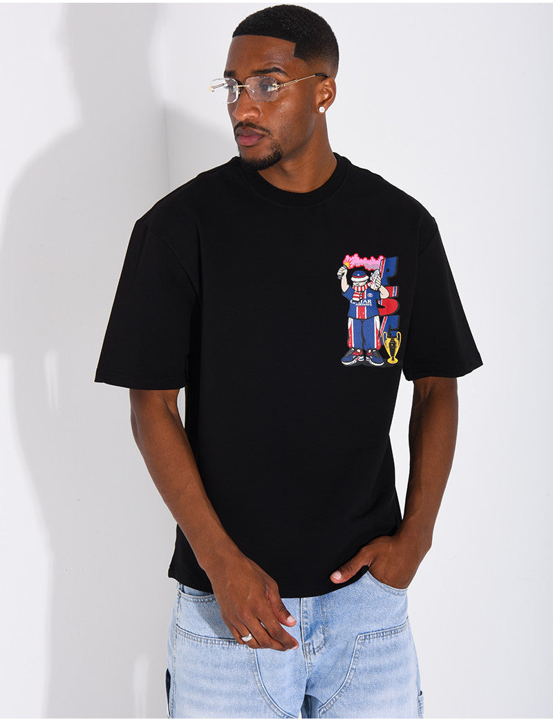 T-shirt avec supporter parisien