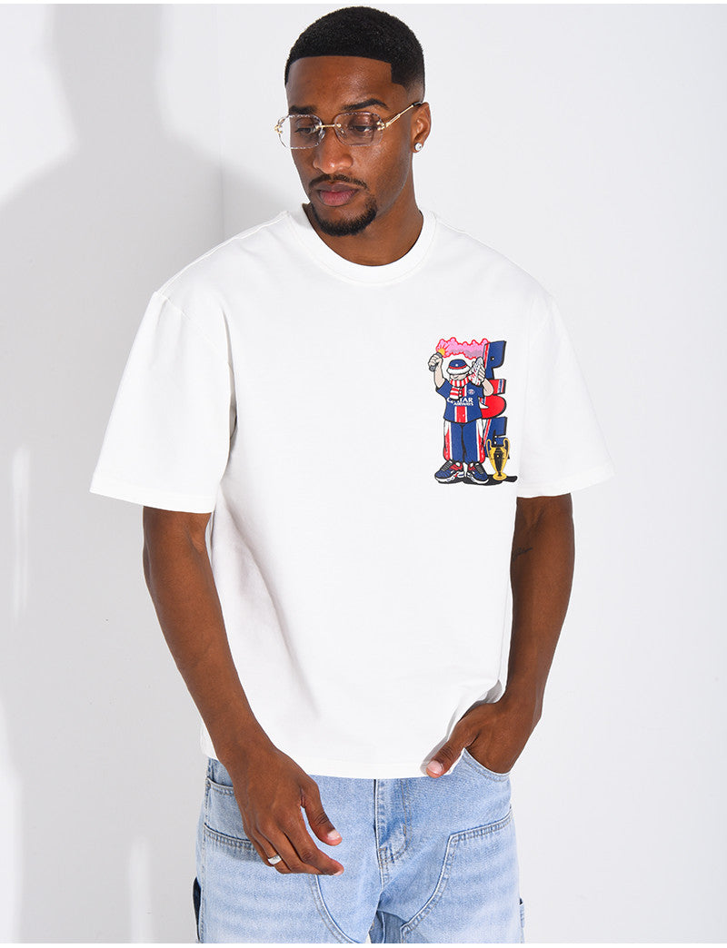 T-shirt avec supporter parisien