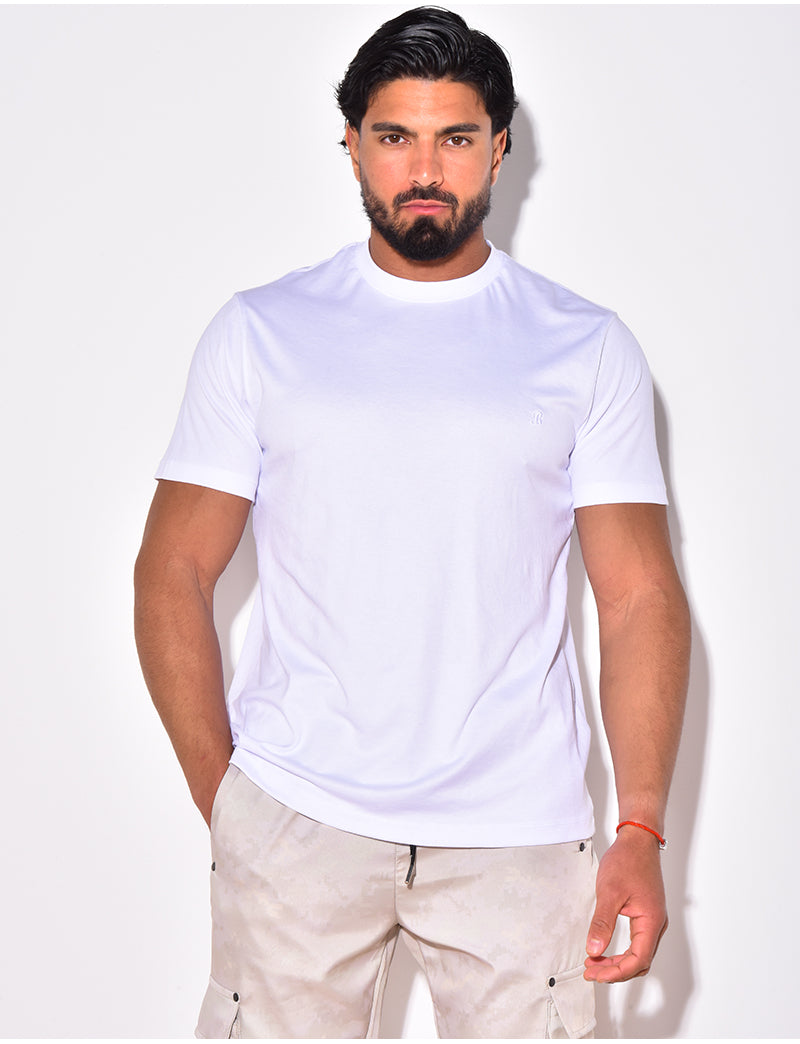 T-shirt basic brodé "B"