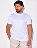 T-shirt basic brodé 