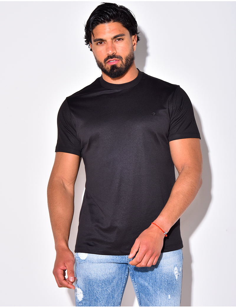 T-shirt basic brodé "B"