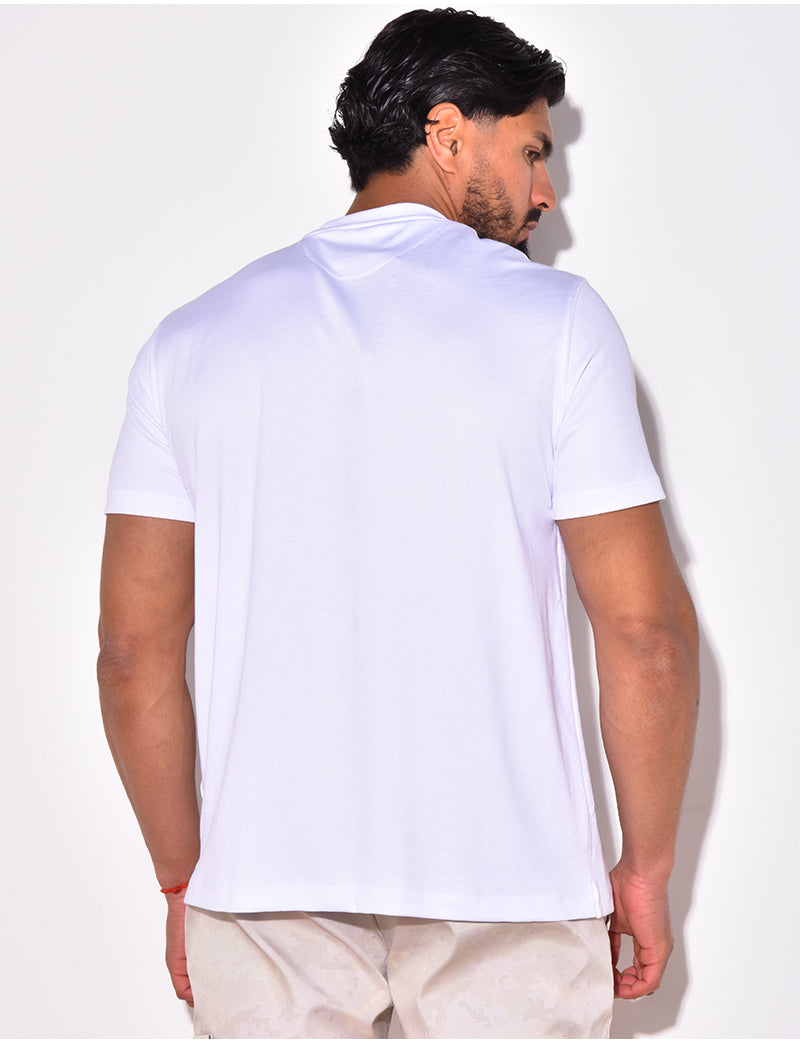 T-shirt basic brodé "B"