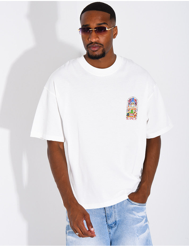 T-shirt "Blanca" terrain de foot