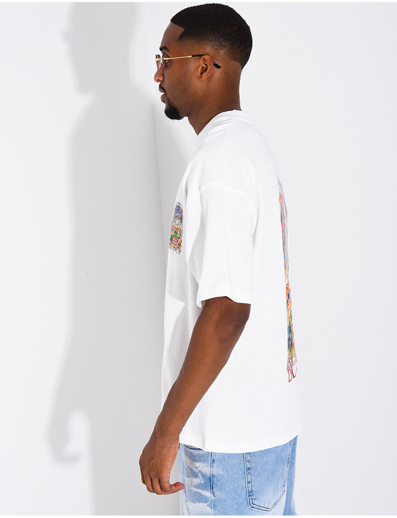 T-shirt "Blanca" terrain de foot
