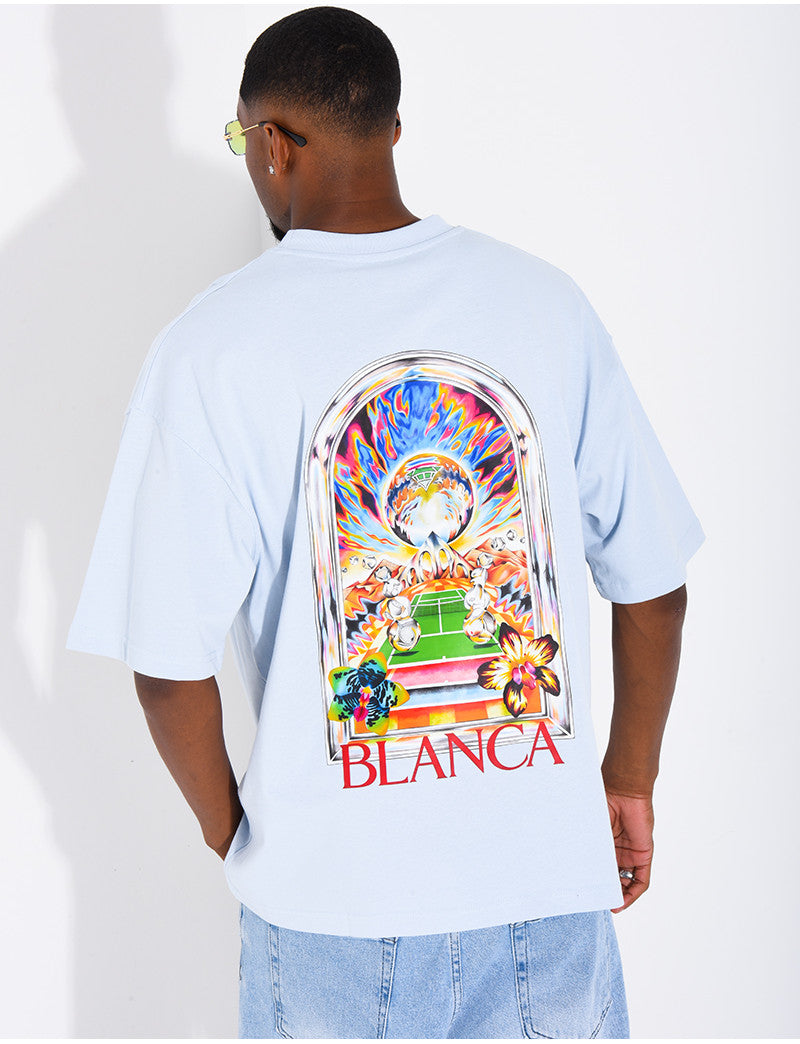 T-shirt "Blanca" terrain de foot