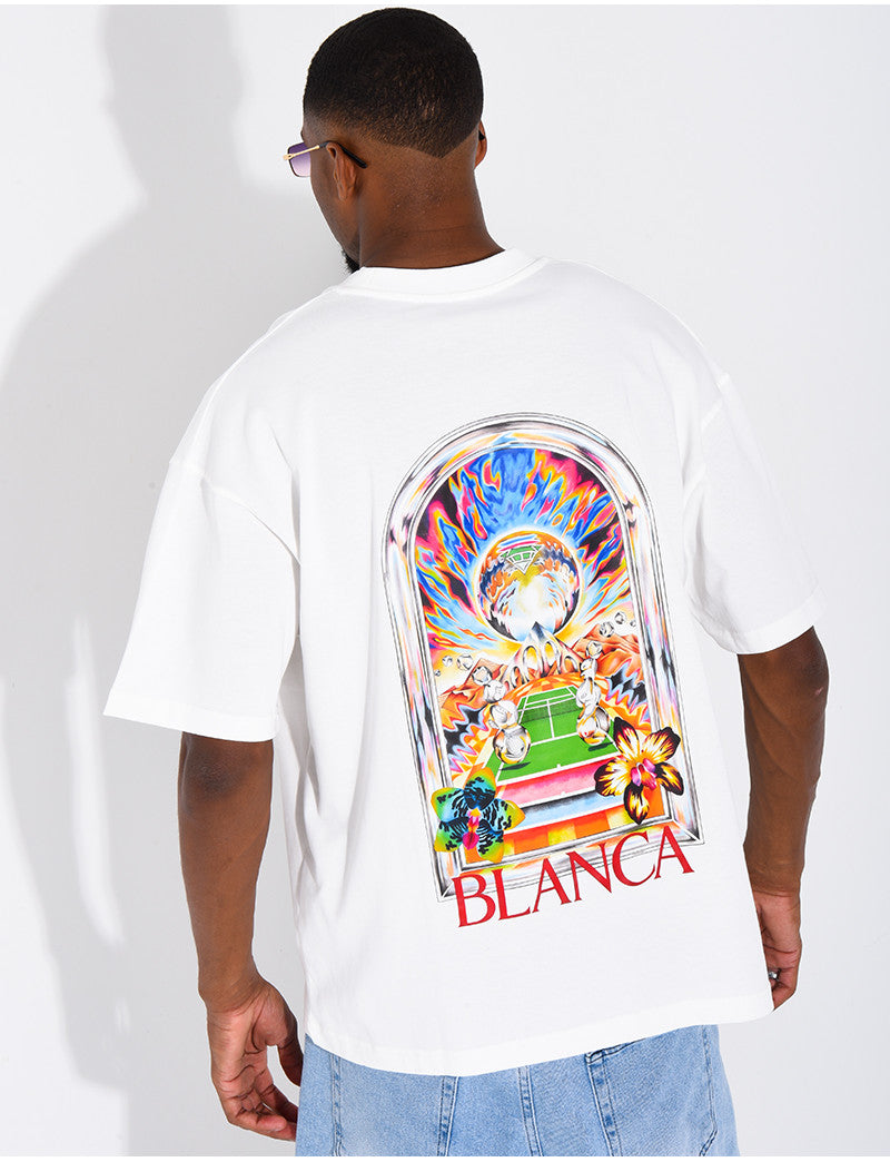 T-shirt "Blanca" terrain de foot