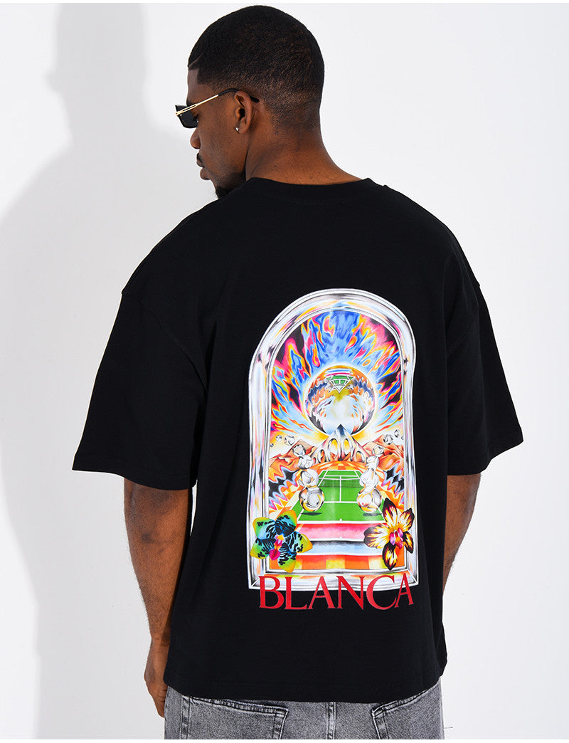 T-shirt "Blanca" terrain de foot