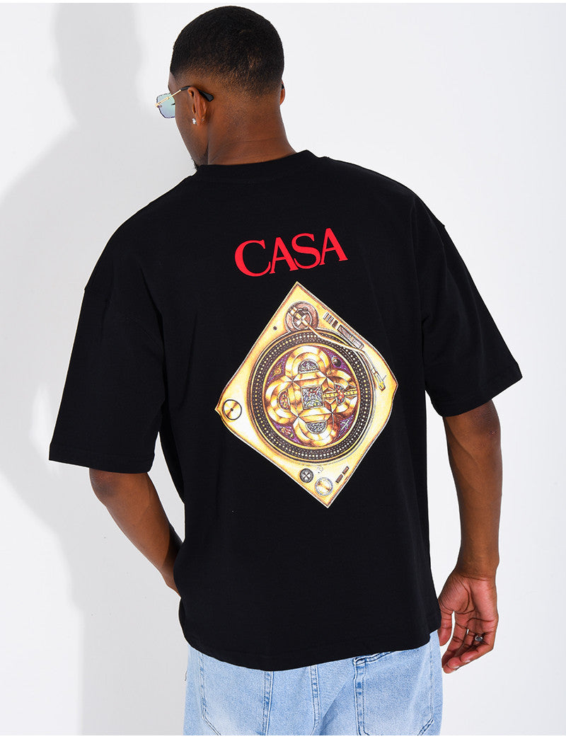 T-shirt "Casa" motif doré