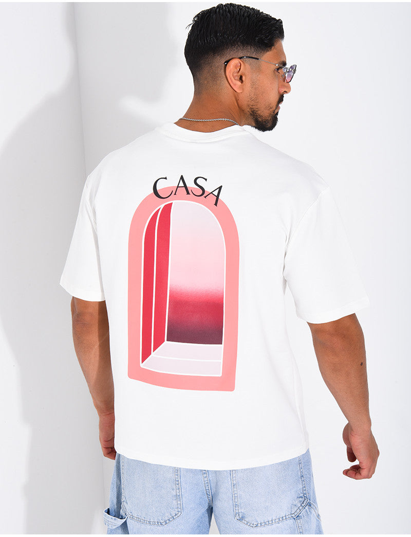 T-shirt "Casa" rouge