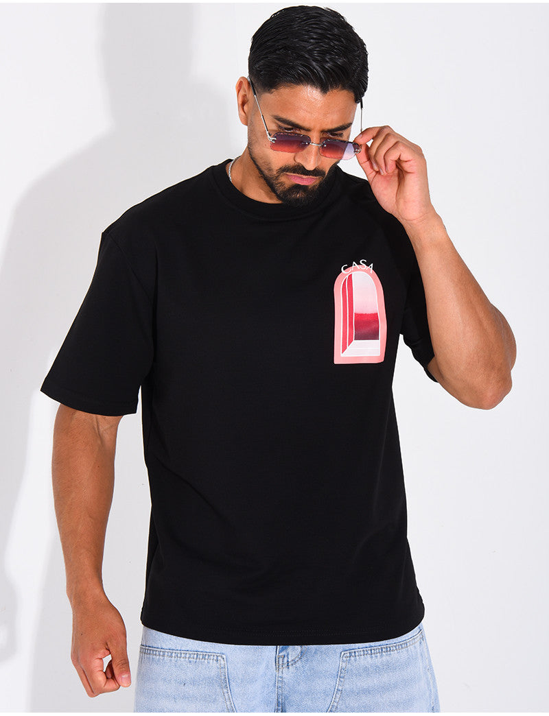 T-shirt "Casa" rouge