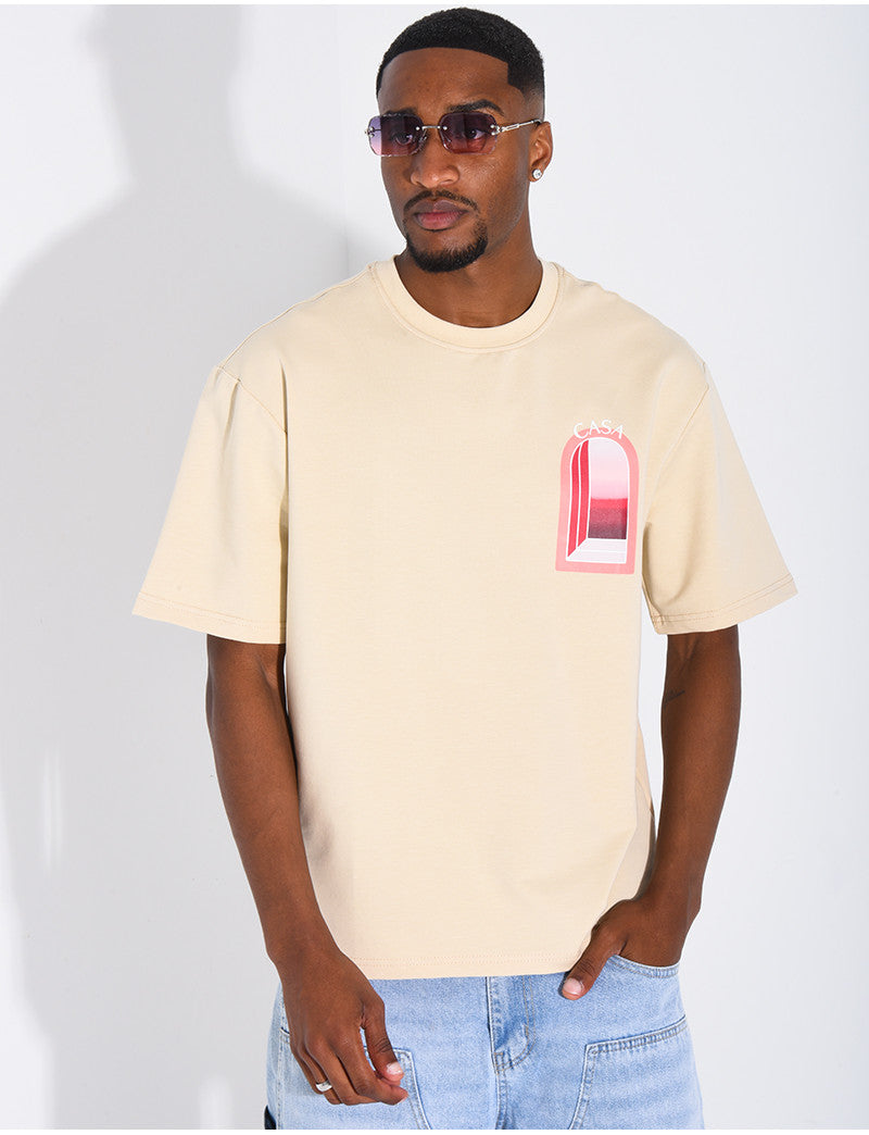 T-shirt "Casa" rouge
