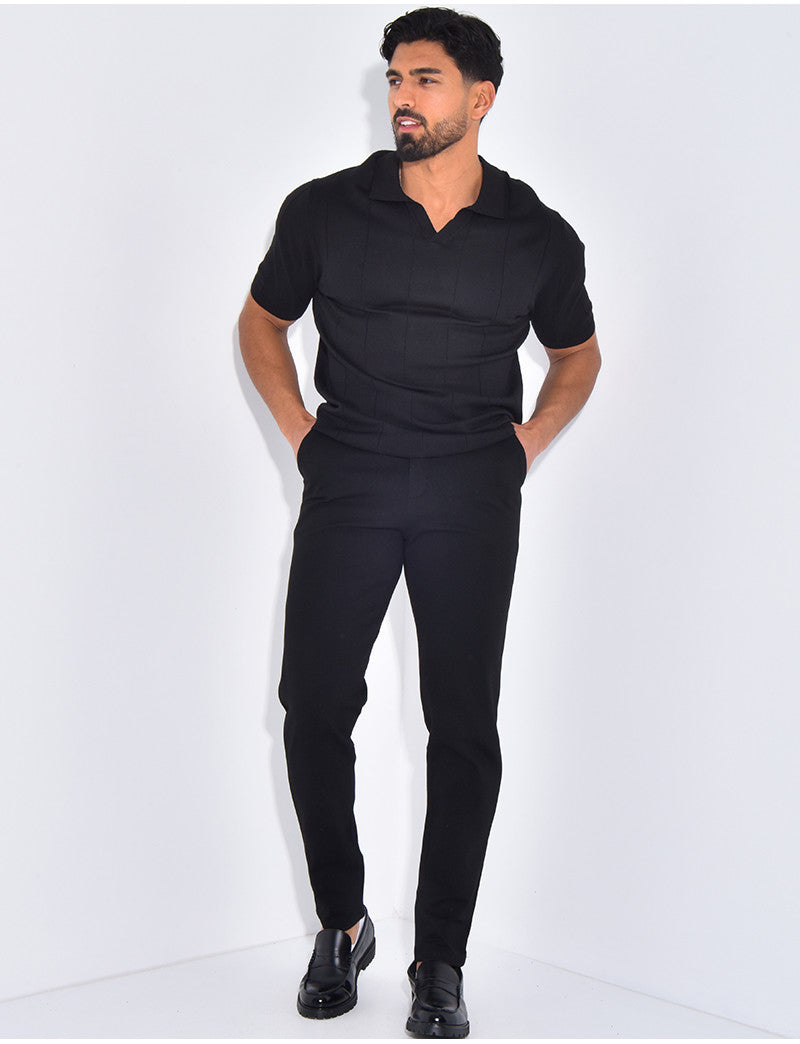 T-shirt col polo