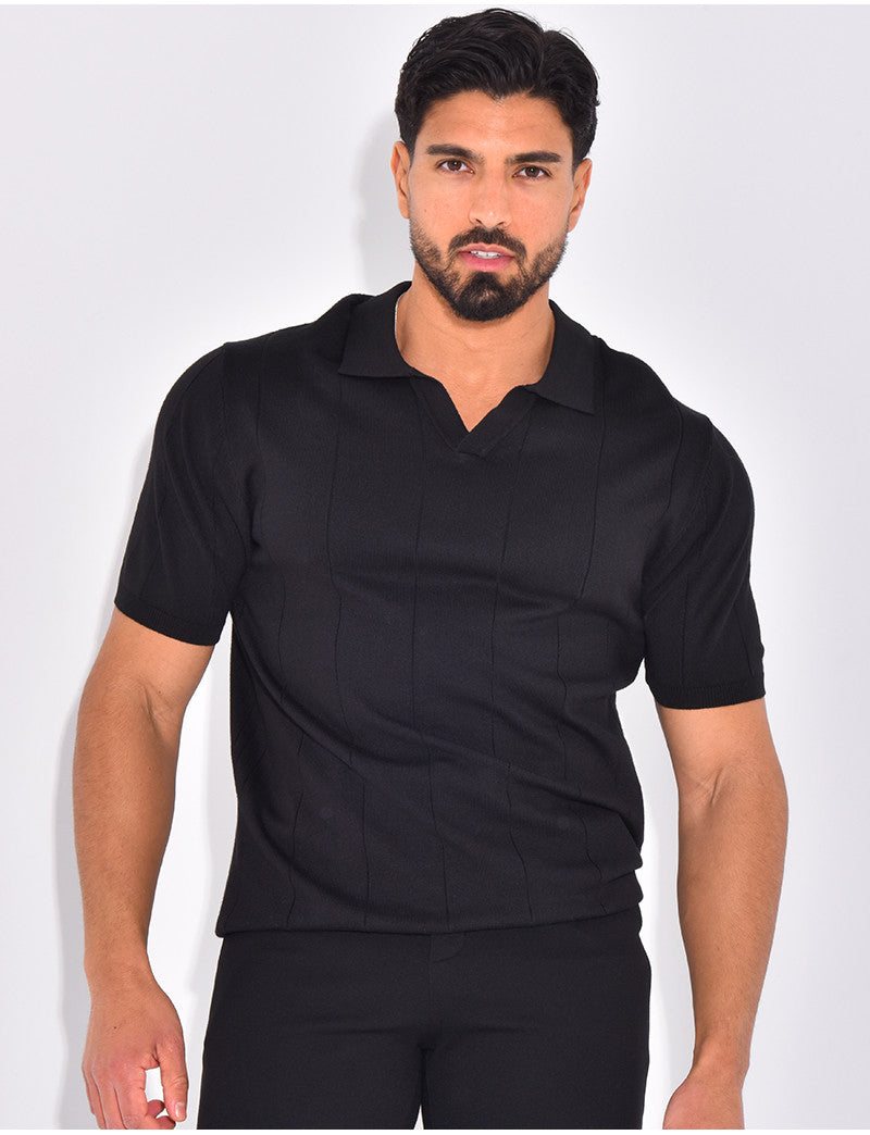 T-shirt col polo