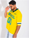 T-shirt côtelé 