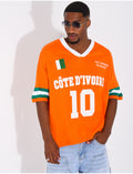 T-shirt côtelé 