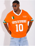 T-shirt côtelé 