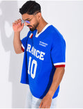 T-shirt côtelé 